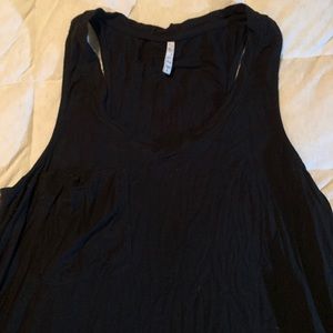 Black cotton dress